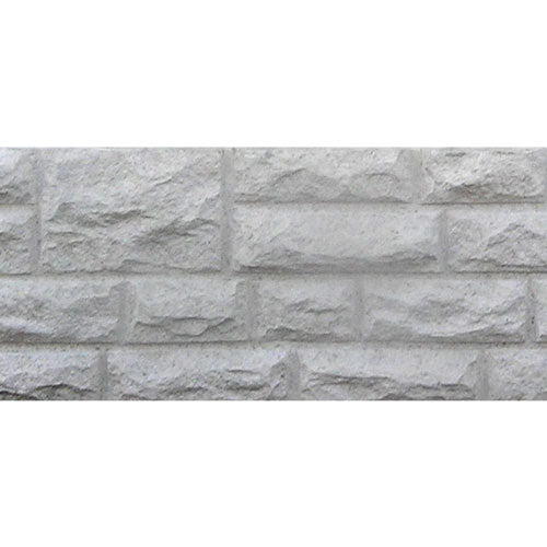 12" Rock Faced Concrete Gravel Board WC HP LW